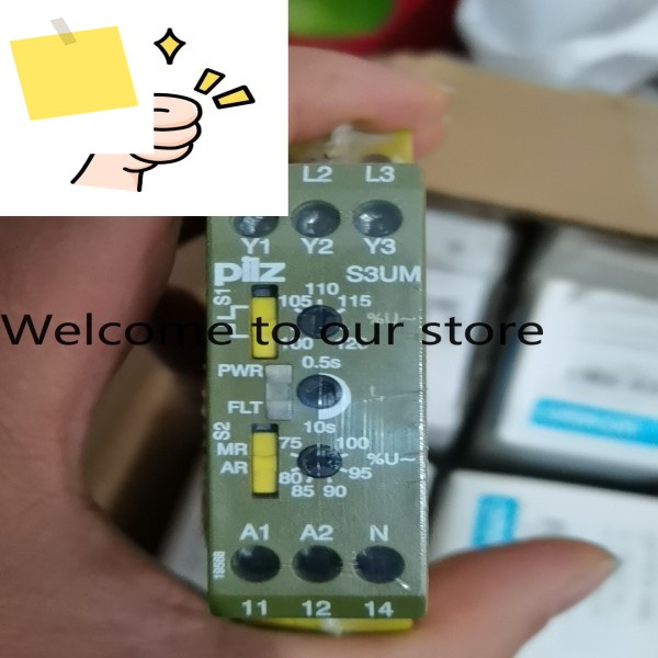 오리지널 PILZ 837270 S3A 24VDC UM 안전 릴레이 837300837370 제품 이미지