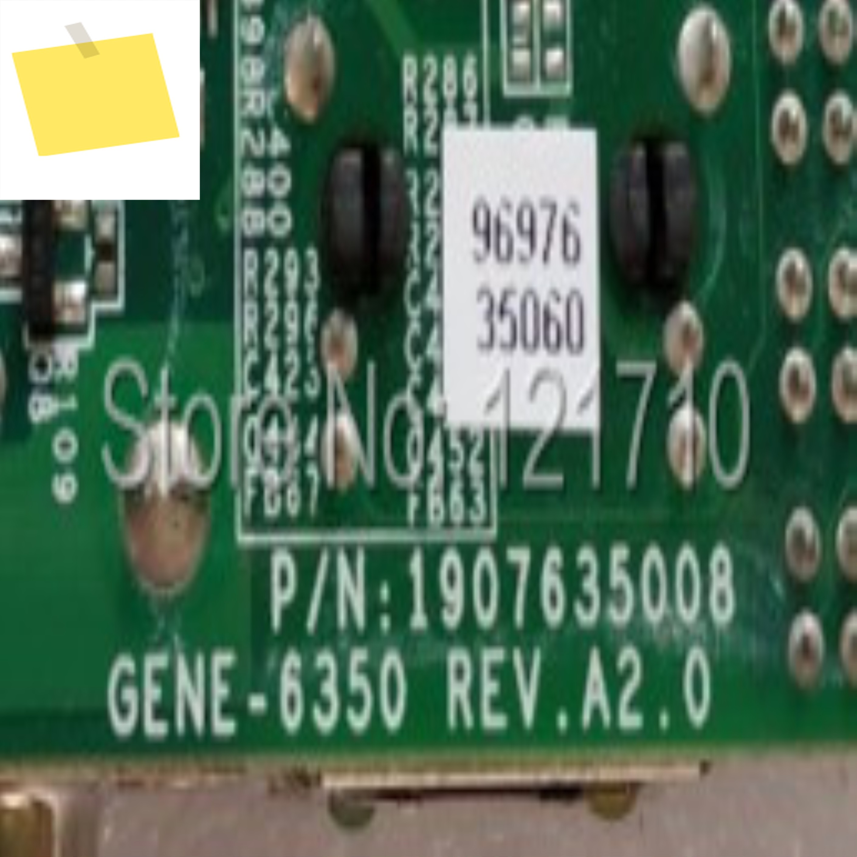 산업용 장비 보드 GENE-6350 REV.A2.0 1907635008 제품 이미지