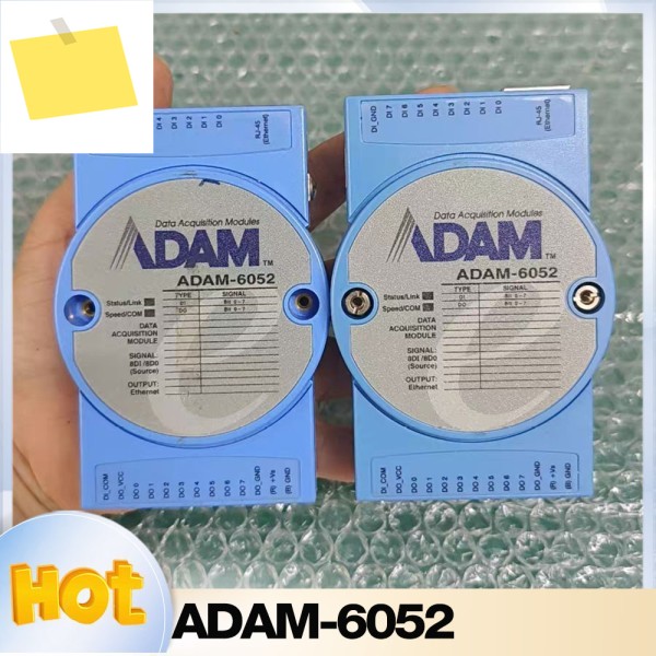Advantech 16 채널 소스 유형 8 디지털 입력출력 모듈 ADAM-6052 용 1PCS 제품 이미지