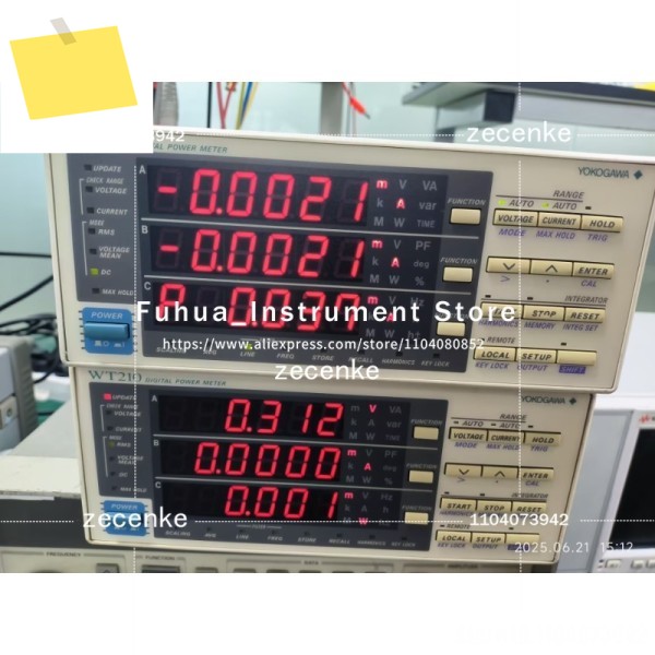 1PC 중고 Yokogawa WT210 디지털 전력계 제품 이미지