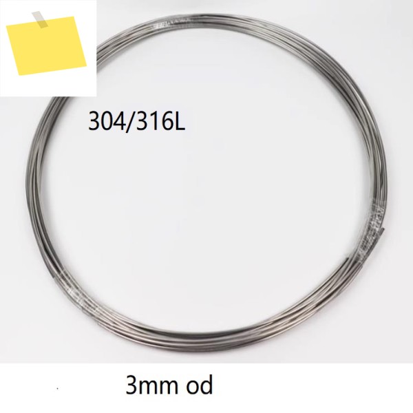 3mm od 10 미터 304 스테인레스 스틸 코일러 SUS 파이프 모세관 튜브 316L 페룰 제품 이미지