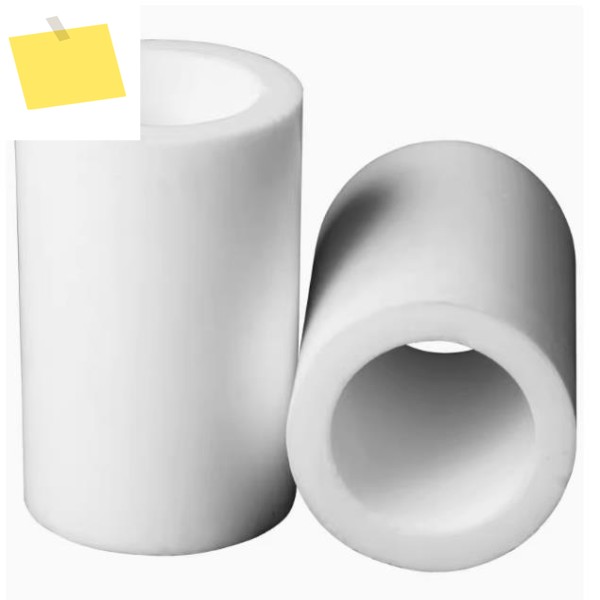50mm ID PTFE 직선 파이프 F4 실행 견고한 튜브 폴리테프 하드 테트라 플루오 에틸렌 중공 슬리브 드라이브 제품 이미지
