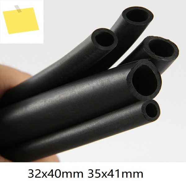32x40mm FKM 튜브 Viton 호스 불소 고무 유연한 파이프 열 부식 용제 오일 디젤 제품 이미지