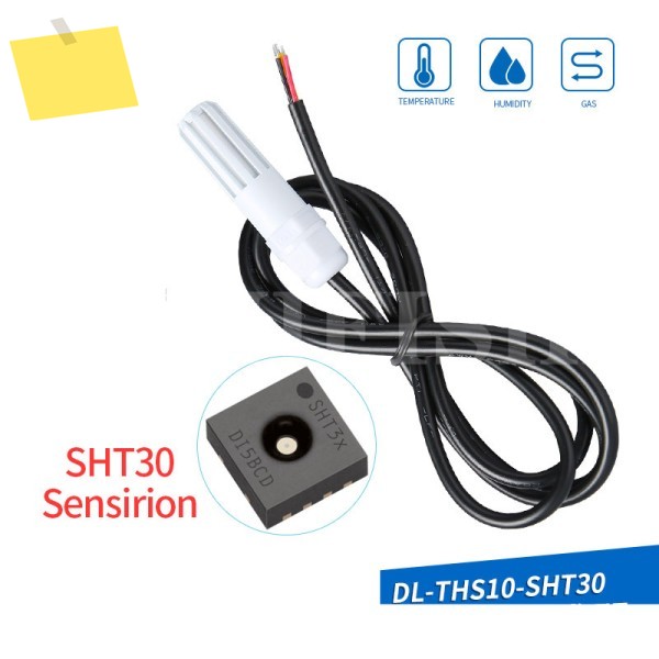 10pcs SHT30 방수 온도 및 습도 프로브 산업용 IoT I2C 센서 제품 이미지