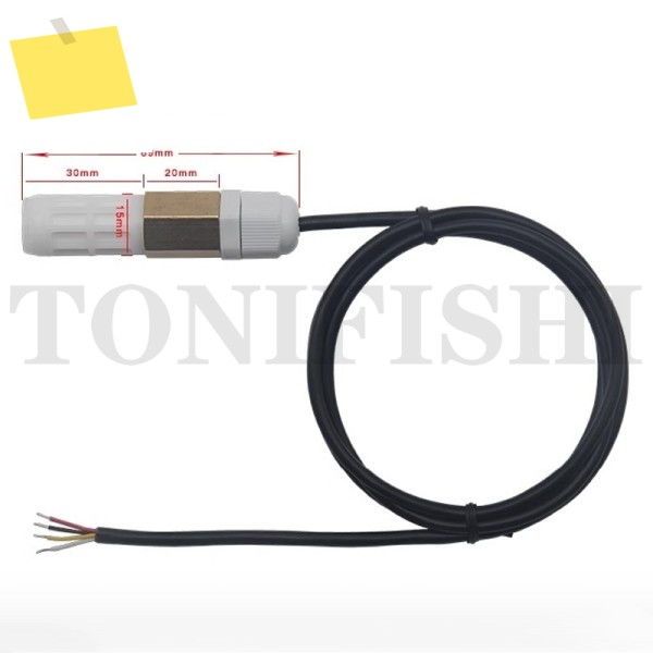 10pcs SHT30 방수 습도 센서 온도 및 Sht20 프로브 I2C 화이트 제품 이미지