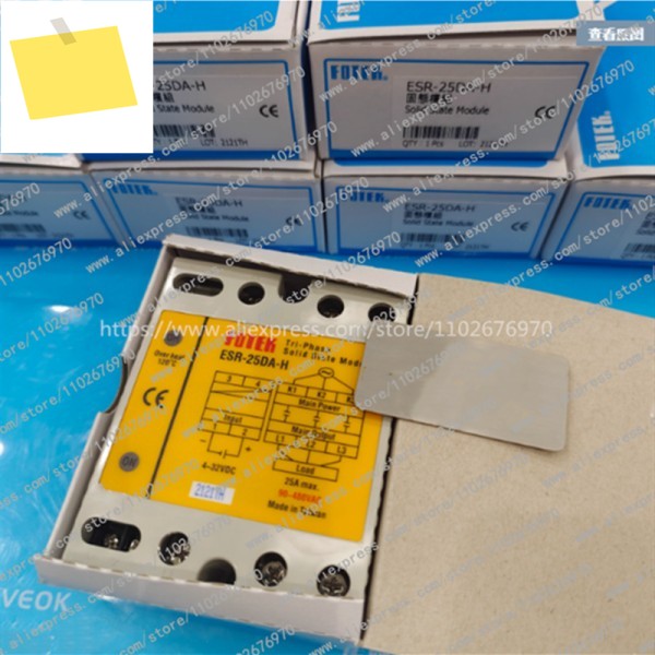 1Pcs ESR-25DA-H 기존 브랜드의 신품 3상 솔리드 스테이트 모듈 릴레이 제품 이미지