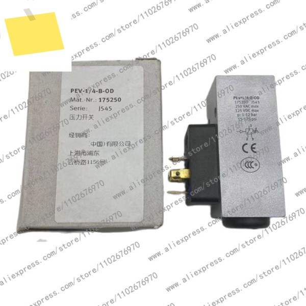 1Pcs 압력 스위치 175250 PEV-14-B-OD 161760 192488 10773 PEV 제품 이미지