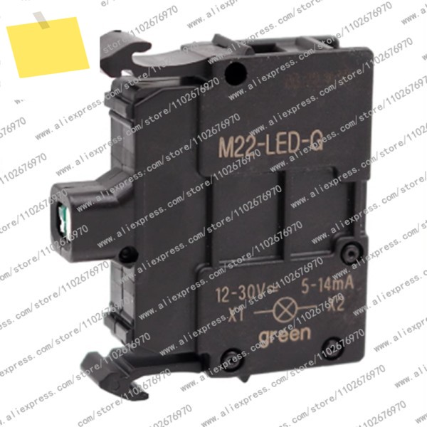5개 새 원본 M22-LED-W -G -R -B 전면 장착 LED 램프 베이스 제품 이미지