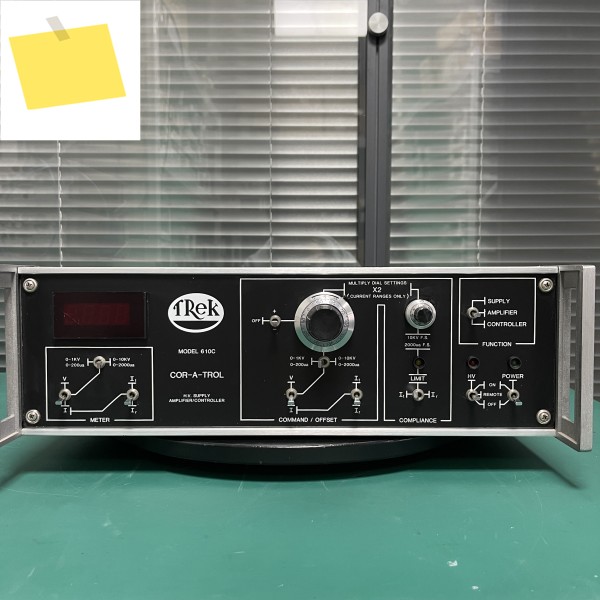TREK 610C 고전압 증폭기 | ±1kV 출력, 피에조 드라이브, 전기광학 및 재료 테스트용 저잡음 기능 제품 이미지