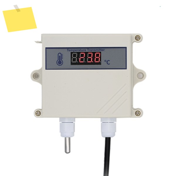 벽걸이 온도 트랜스미터, RS485 통신 디지털 디스플레이, 산업용 센서 KDP13-M485-D1-1M 제품 이미지