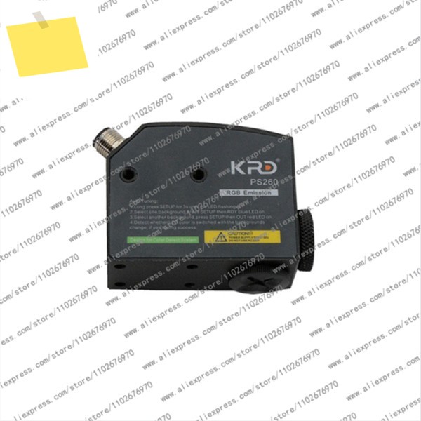 PS260-H RGB 아날로그 지능 편차 보정 센서 컬러 코드 센서케이블 포함 제품 이미지