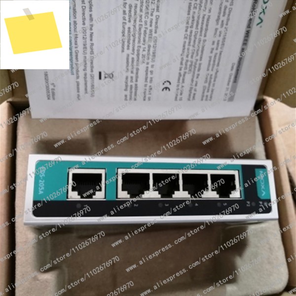 1PCS 신품 MOXA EDS-205A 5포트 비관리형 이더넷 스위치 제품 이미지