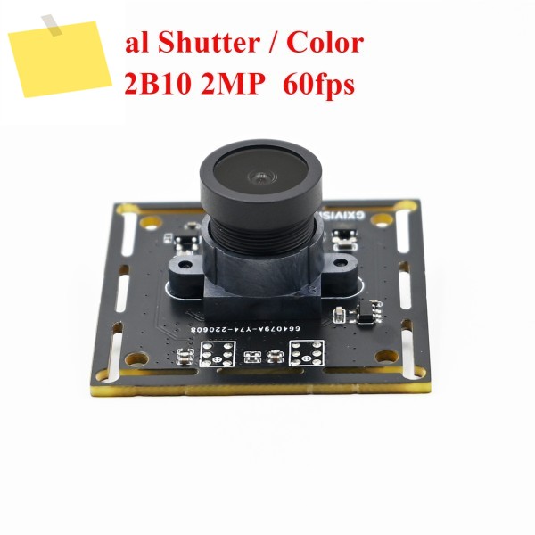 컬러 글로벌 셔터 카메라 모듈, OG02B10,1600x1200 USB 드라이브 프리, 고속 캡처, 안드로이드, 윈도우, 리눅스용, 2MP, 60FPS 제품 이미지