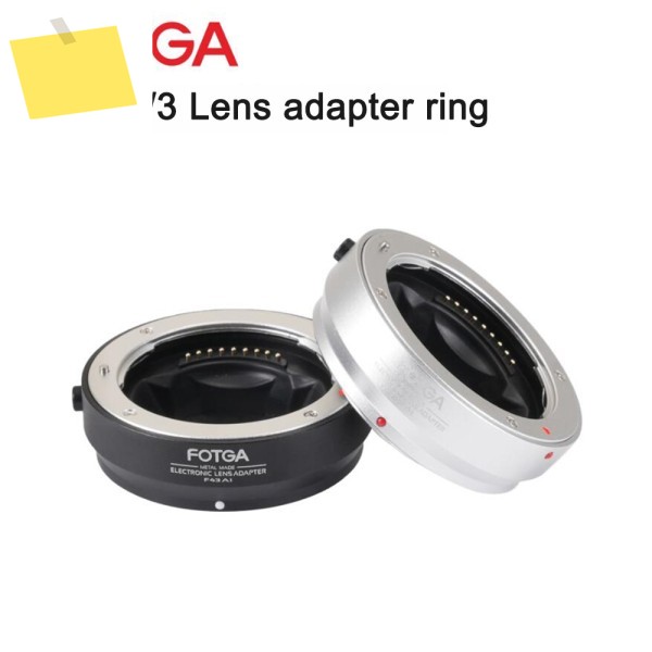 FOTGA 자동 초점 어댑터 링 43-M43 OlympusPanasonic Micro 카메라 금속 사진 용 렌즈 제품 이미지
