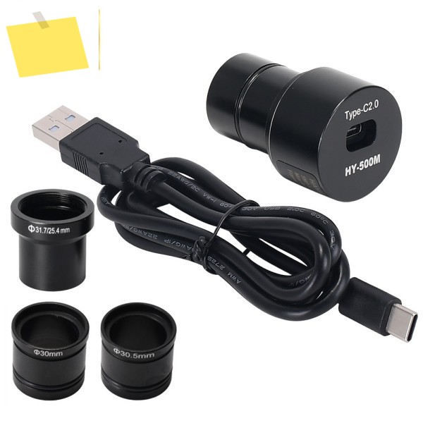 5MP 2K FHD 디지털 접안 렌즈 Type-C 전자 현미경 IMX CMOS USB 카메라 납땜 망원경 생물학 제품 이미지