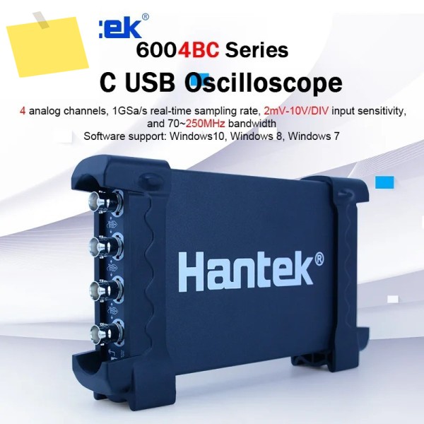 Hantek PC USB 오실로스코프 키트 4 채널 70MHz 아날로그 1GSas 지원 Winows 7810 제품 이미지