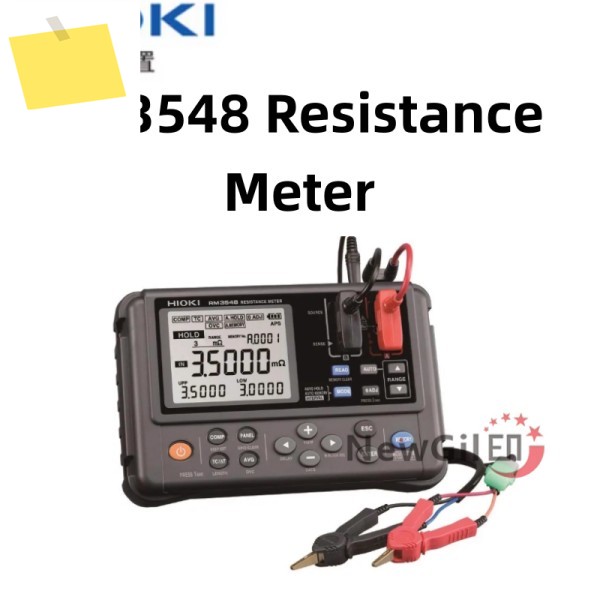 HIOKI RM3548 휴대용 마이크로 옴 미터, 0.01 µΩ 핸드헬드 저항 테스터 모터 코일, 접촉 릴레이용 제품 이미지