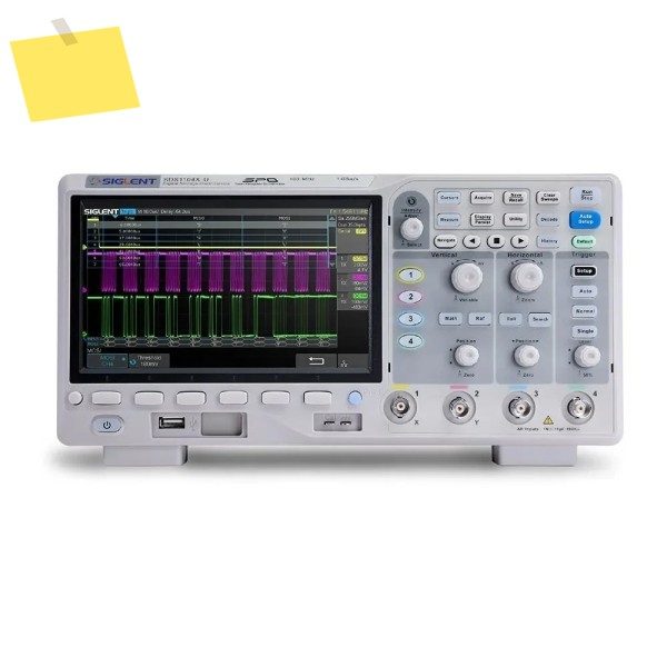 Siglent Technologies SDS1104X-U 100MHz 슈퍼 인광체 디지털 오실로스코프 4채널 제품 이미지