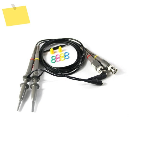 2Pcs P6100 디지털 오실로스코프 프로브 X1 DC-6MHz 클립 DSO2C10 6022BE 용 테스트 제품 이미지