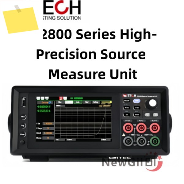 ITECH IT2800 시리즈 소스 미터, 전자 테스트용 고정밀 및 측정 장치SMUIT2801IT2805IT2806 제품 이미지