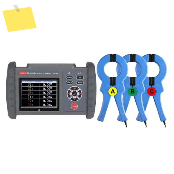 FUZRR FR2020B 다기능 전압 전류 위상 전력 주파수 테스터 대구경 삼상 AC 1000A 600V 제품 이미지