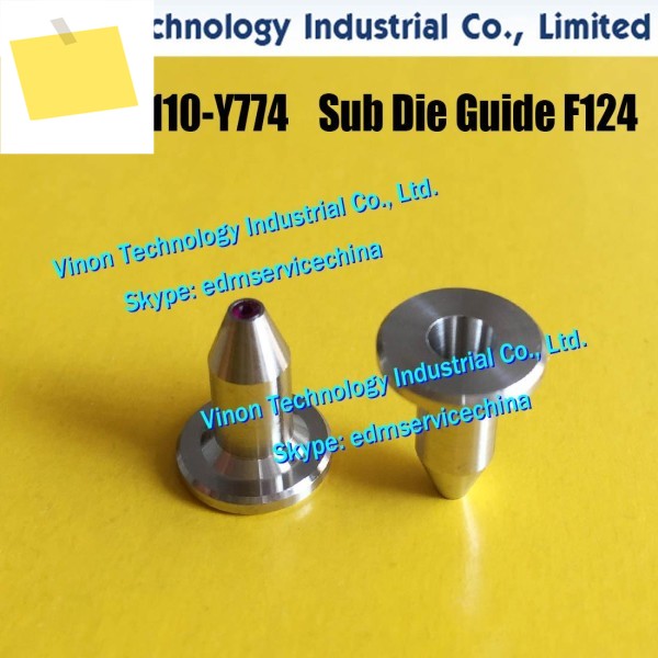 F124 edm Sub 다이 가이드 Fanuc 1.0mm A290-8110-Y774 A,B,C,iA,iB,iC,iD 하단 제품 이미지