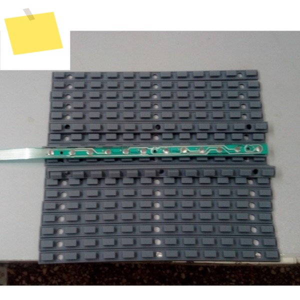 FANUC 리본 케이블 및또는 실리콘 키패드 멤브레인, 18i 21i-MB A86L-0001-0289 # A용, 12 키 제품 이미지