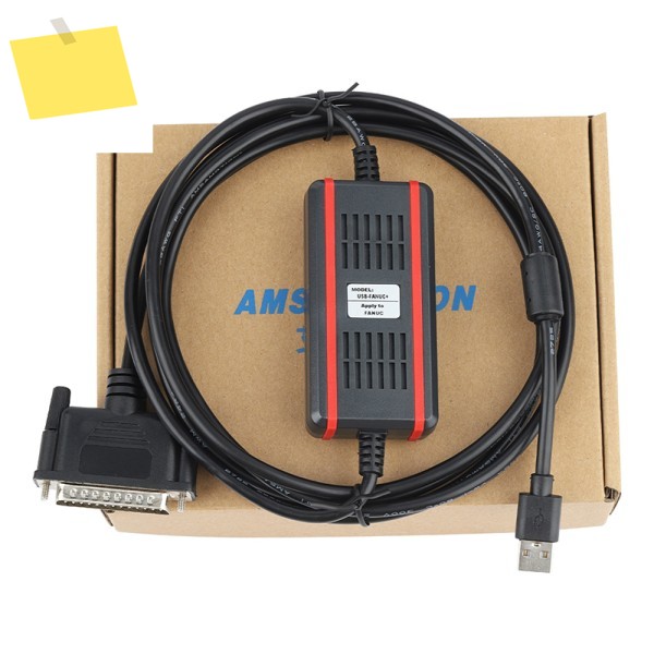 USB-FANUC GE CNC 공작 기계와 호환 가능, RS232 25 핀 프로그래밍 케이블, Versamax 시리즈 PLC 다운로드 라인 제품 이미지