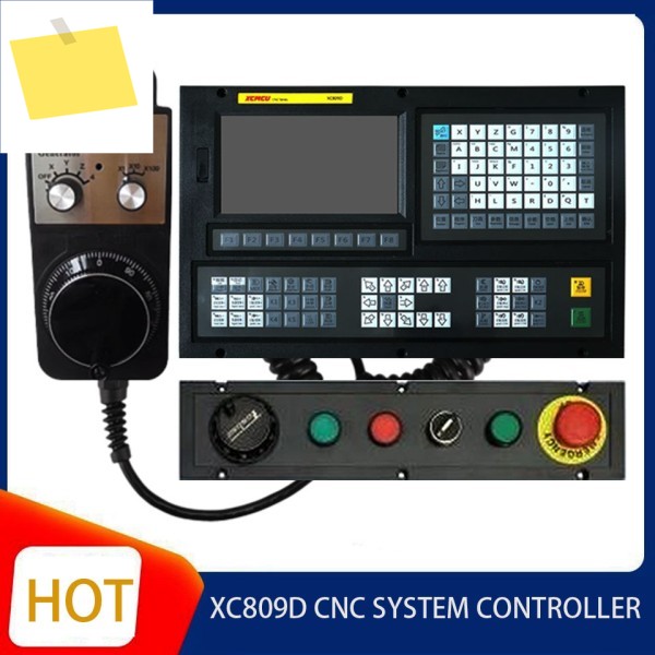 XC809D 3456축 USB CNC 시스템 컨트롤러 24V, FANUC G 코드 오프라인 밀링, 태핑 및 드릴링 피드 지원 제품 이미지