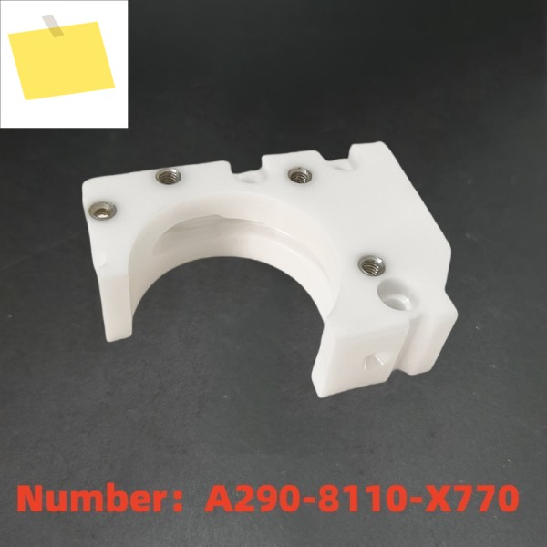 F8912 Fanuc 와이어 EDM-저속 기계 예비 부품용 하부 가이드 블록 69x50x20mm 롤러 A290-8110-X770 제품 이미지