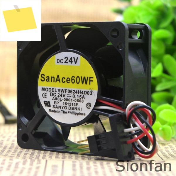 산악 팬용 SanAce60WF 9WF0624H4D03 6025 24V Fanuc 시스템 전용 테스트 작동 제품 이미지