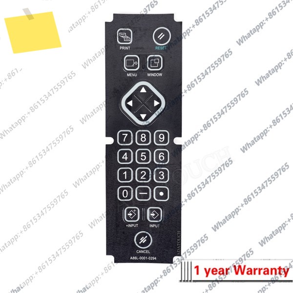 FANUC 사출 성형기용 키보드 및 버튼이 있는 멤브레인 A86L-0001-0294, 전면 라미네이트 제품 이미지