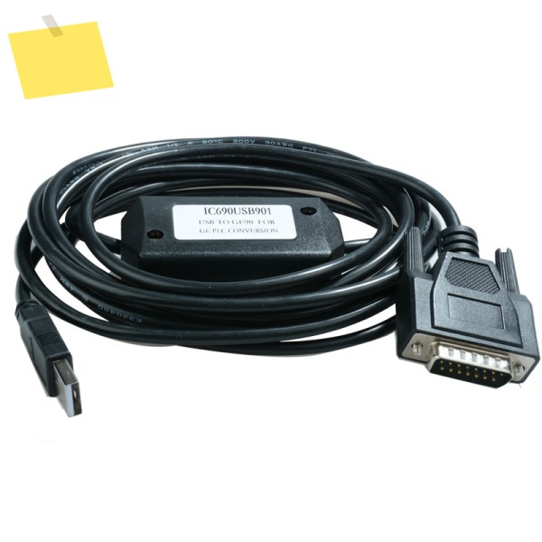 GE Fanuc SNP 90 시리즈 PLC용 프로그래밍 케이블, IC690ACC901 USB 버전, 제품 이미지