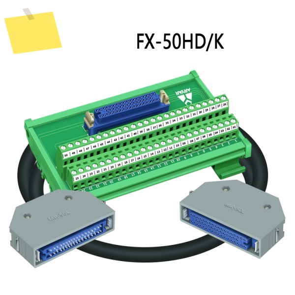 FX-50HDK Fanuc 모듈 50핀 터미널 - MR-50RFD2+ HONDA 암 커넥터 제품 이미지
