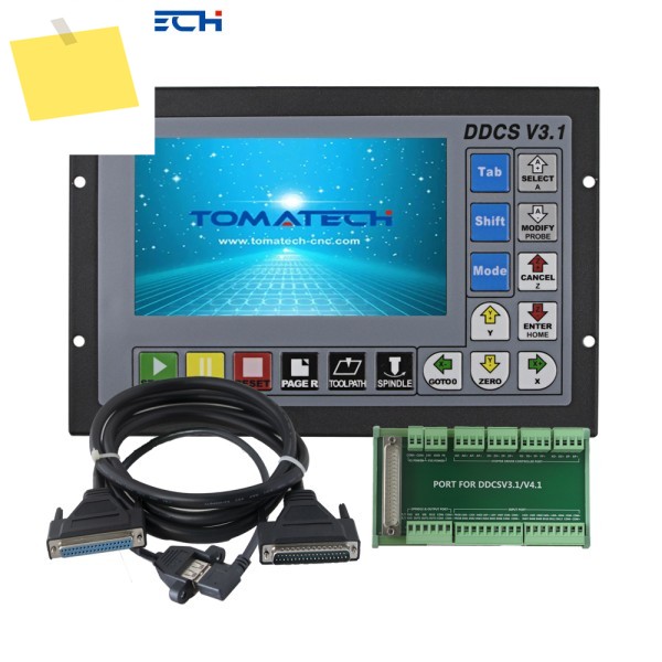 DDCS 컴팩트 CNC 컨트롤러, 3-4 Aixs 모션 5 인치 스크린 지지대, 다목적 FANUC G 명령, 타각기 제품 이미지