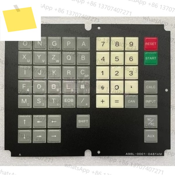 A98L-00010481 # m Fanuc 기계 조작 패널용 T 11M CNC HMI 멤브레인 키패드 버튼 제품 이미지