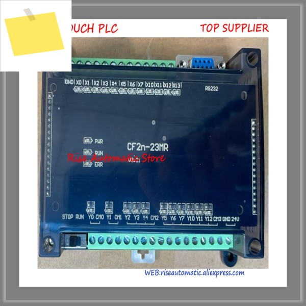 CF2N-23MR FX2N 12 입력 11 릴레이 출력 PLC RS232 케이블, GX 개발자 사다리, 새제품 제품 이미지