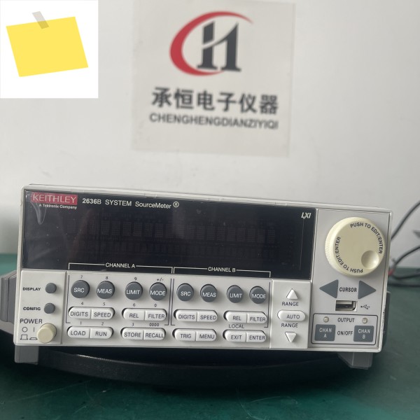 키틀리 2636B 시스템 소스미터 | 고전력 및 펄스 I-V 테스트용 듀얼 10A200W SMU, 완료, 작동됨 제품 이미지