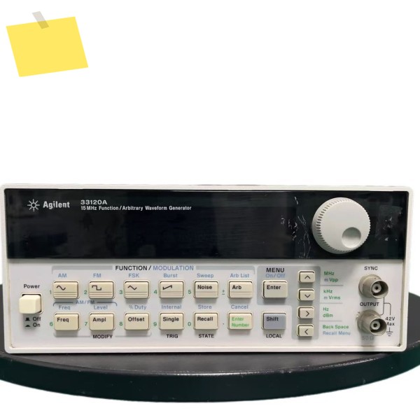 Agilent 33120A 디지털 기능 신호 발생기 | 15MHz, GPIB 및 표준 인터페이스를 갖춘 임의 파형 제품 이미지