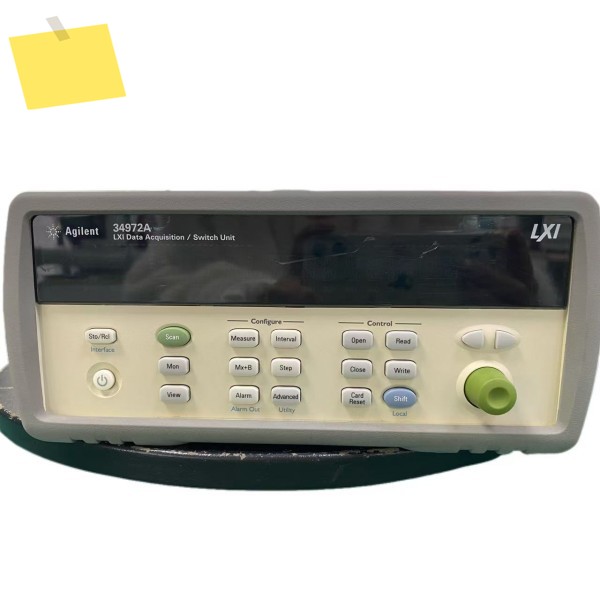 Agilent 34972A 데이터 수집스위치 유닛 | 멀티미터가 포함된 3슬롯 LXI 및 자동화용 60채널 멀티플렉서 제품 이미지