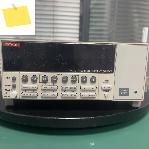 Keithley 6220 DC 전류 소스 및 정밀 AC 마이크로 오미터 | 저저항 나노볼트 테스트100fA 해상도 제품 이미지