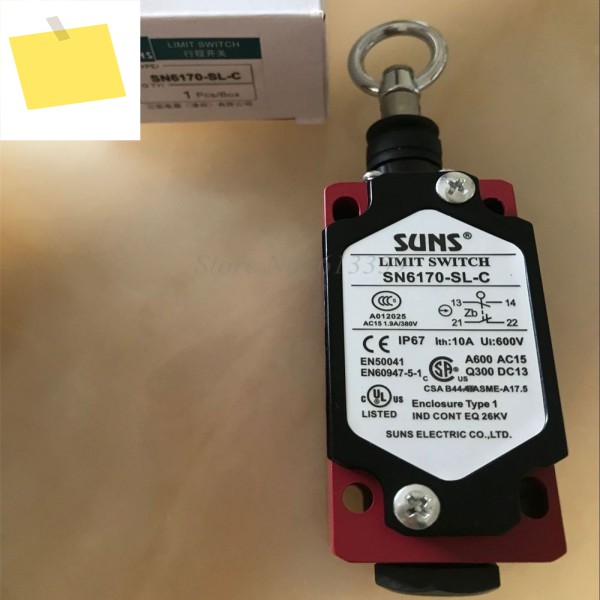 1PC SUNS 풀 로프 모듈 SN2170SN4170SN6170-SL-C-R 안전 비상 정지 와이어 여행 제품 이미지