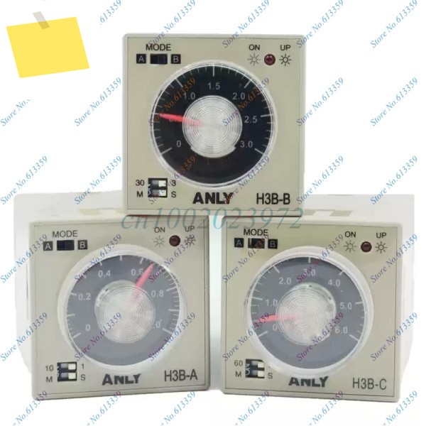 1PC ANLY 타임 릴레이 H3B-ABC AC220V 또는 24VDC 제품 이미지