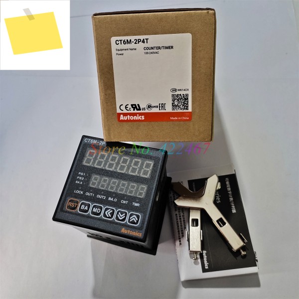 1PC CT6M-2P4T AC100-240V AUTONICS 신품 타이머 카운터 제품 이미지
