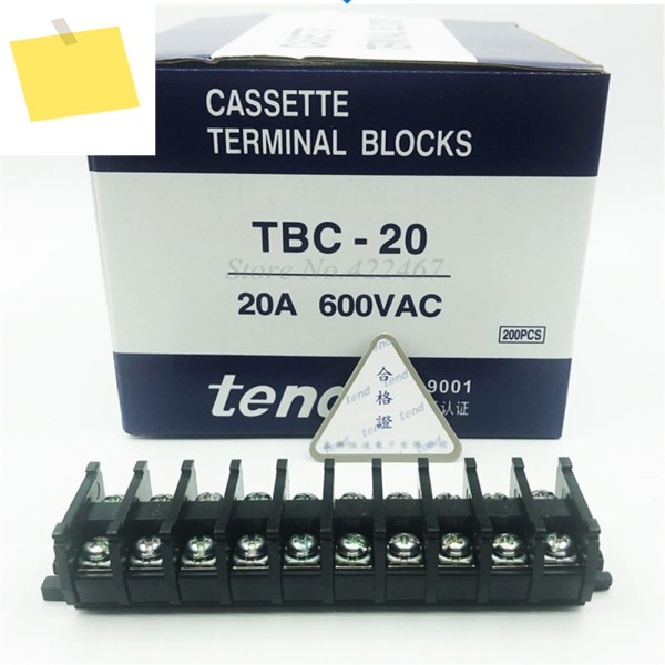 200PCS 신품 TEND TBC-20 연결 터미널 20A 600V 제품 이미지