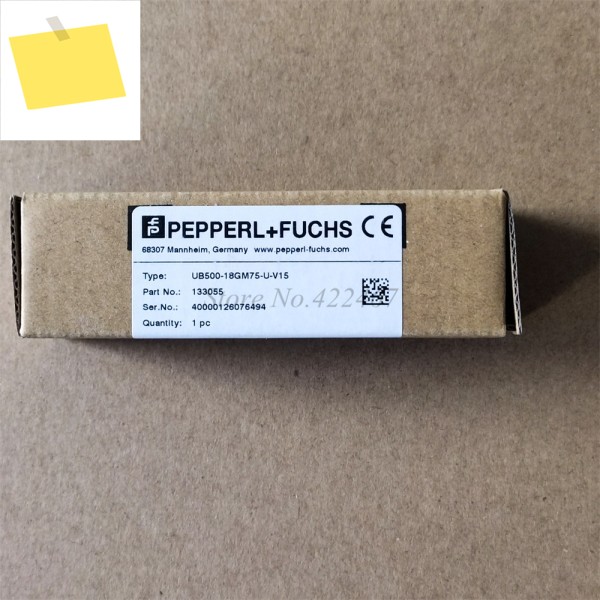 1개 UB500-18GM75-U-V15 133055 PEPPERL+FUCHS 새제품 초음파 센서 제품 이미지
