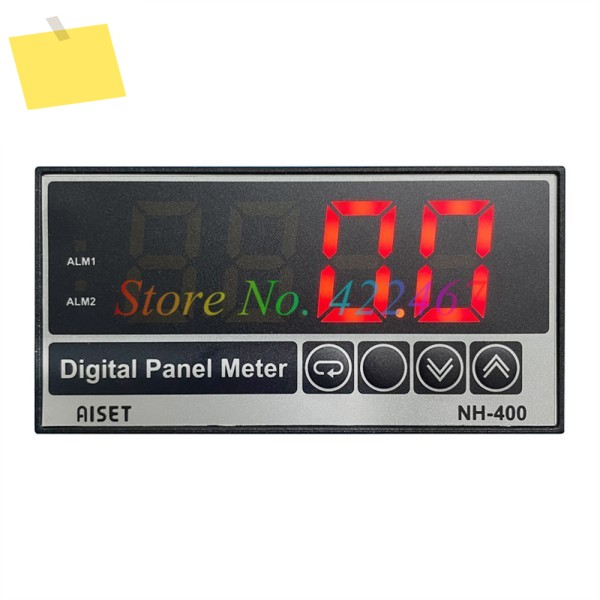 AISET 디지털 패널 판넬 판네루 계량기 NH-400, 입력 0-10V, 1 개, 새제품 제품 이미지