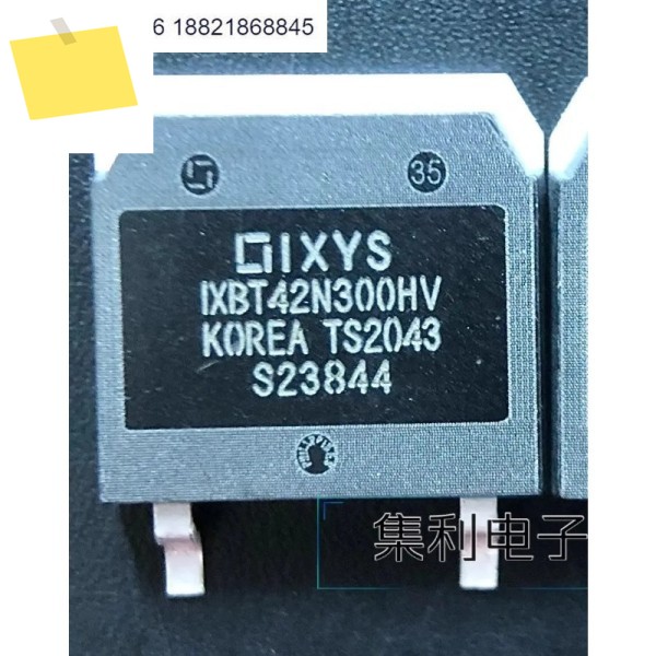 IXBT42N300HV 신규 수입 복합 IGBT 튜브 TO-268 3000V 42A 구매 가능 제품 이미지