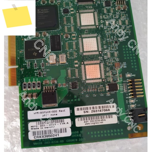 중고 VPM-8501VX-000 RevE 203-0236-RD COGNex 2005 산업용 카메라 이미지 획득 카드 테스트 완료 제품 이미지