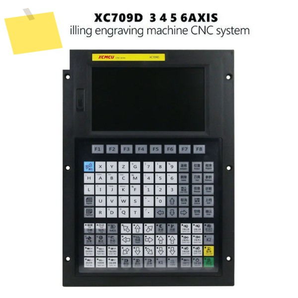 XC709D 3456 축 USB CNC 제어 시스템 FANUC G 코드 지원 오프라인 밀링 보링 태핑 드릴링 피딩 제품 이미지